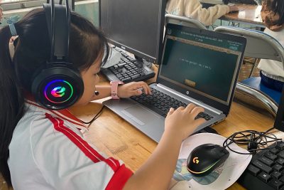 HỌC SINH TRƯỜNG TIỂU HỌC ĐỨC TÂN THAM GIA THI IOE CẤP XÃ NĂM HỌC 2025 – 2026
