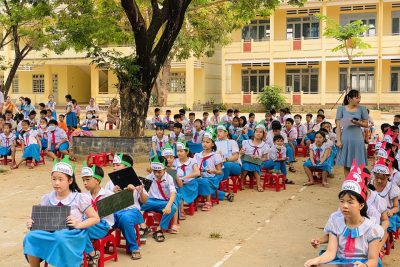 TRƯỜNG TIỂU HỌC ĐỨC TÂN RA MẮT CÂU LẠC BỘ TIẾNG ANH