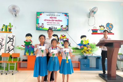 TRƯỜNG TIỂU HỌC ĐỨC TÂN TỔ CHỨC THÀNH CÔNG GIẢI CỜ VUA CẤP TRƯỜNG NĂM HỌC 2025-2026