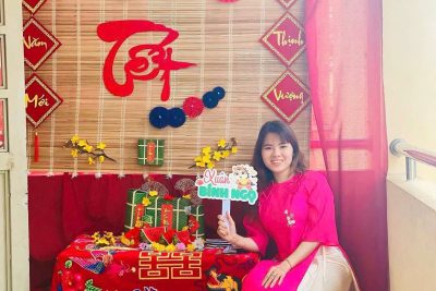 TRƯỜNG TIỂU HỌC ĐỨC TÂN HƯỞNG ỨNG TUẦN LỄ ÁO DÀI CHÀO MỪNG NGÀY QUỐC TẾ PHỤ NỮ 8/3